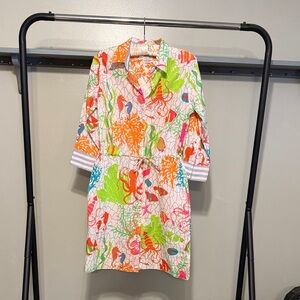 Gretchen Scott Designs Colorful Floral Dress